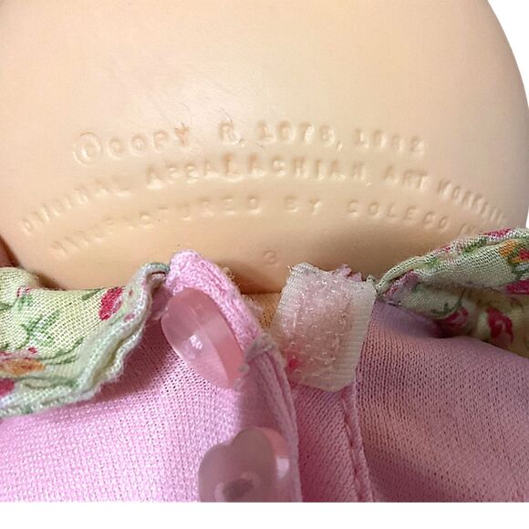 Cabbage Patch Beanie Body Doll Preemie Baby Girl VTG 1978 Reg. PA-3315 Signed - Picture 13 of 16